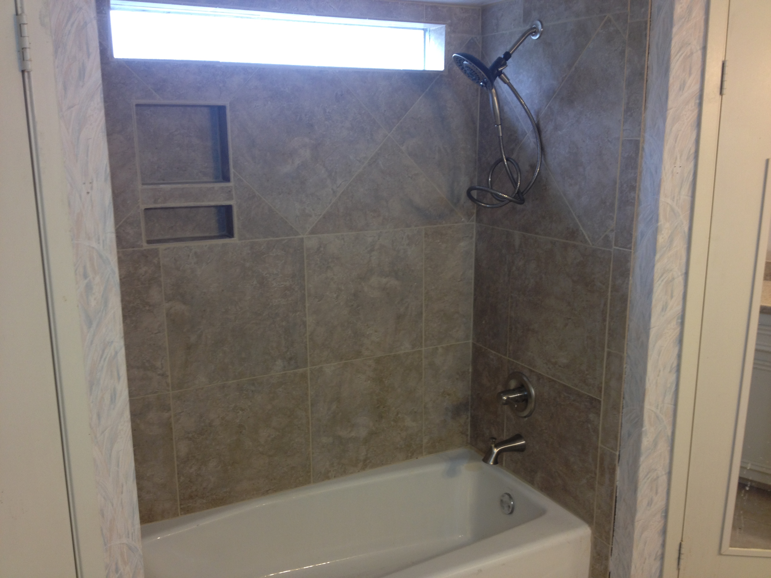 1 Custom Tile Shower California Doors and Windows